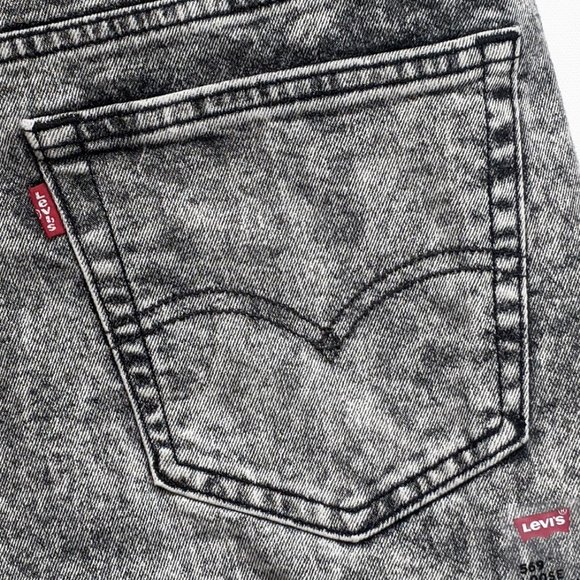 Levi's 569 Loose Straight Stretch Jeans Black Acid - Picture 5 of 5